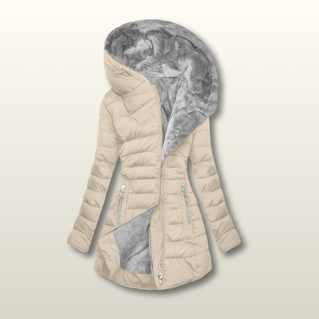 Fiorella™ | Winter coat with warm fur lining