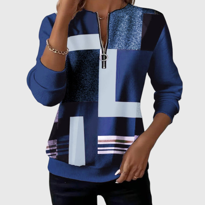 Laila | Relaxed Half-Zip Pullover
