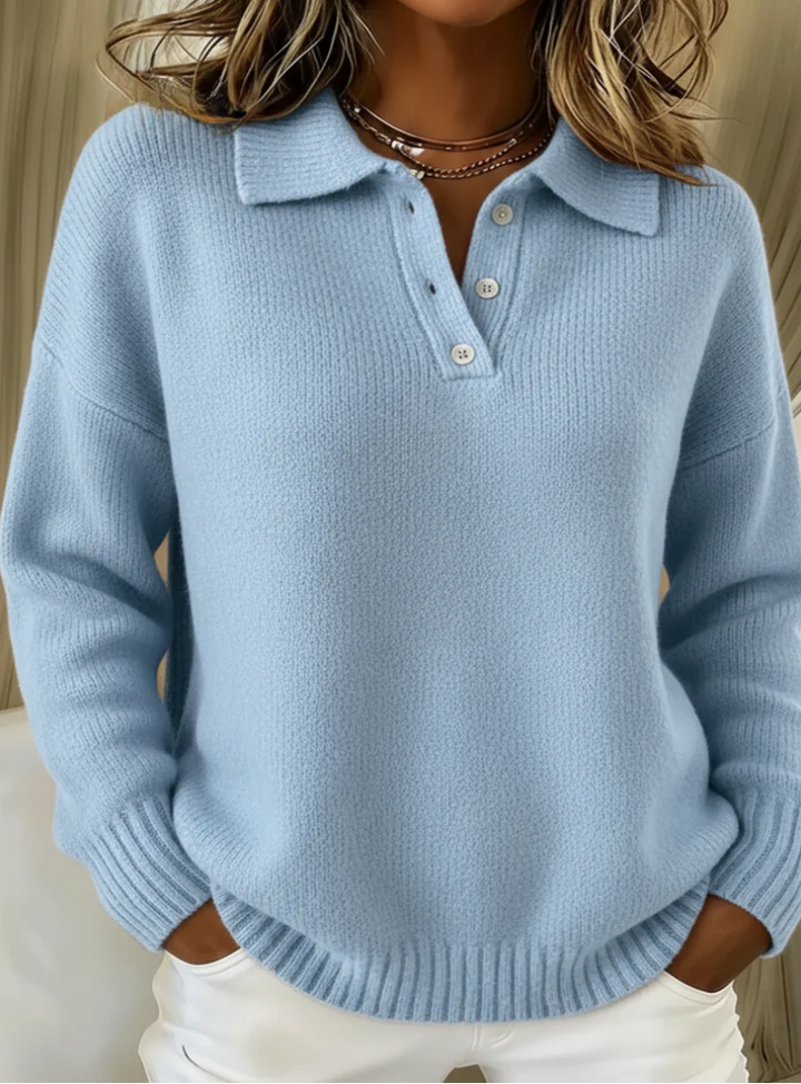 Julia | Soft Sweater With Collar