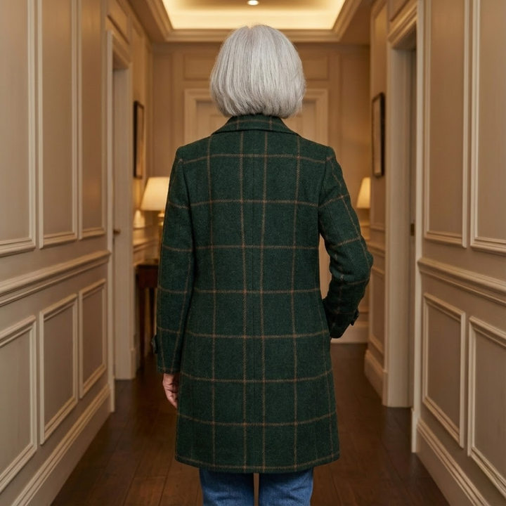 Olivia™ | Classic Plaid Fall Coat