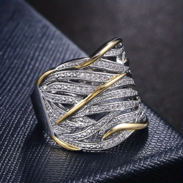 Zoja - Elegant Multi-Layer Twisted Ring