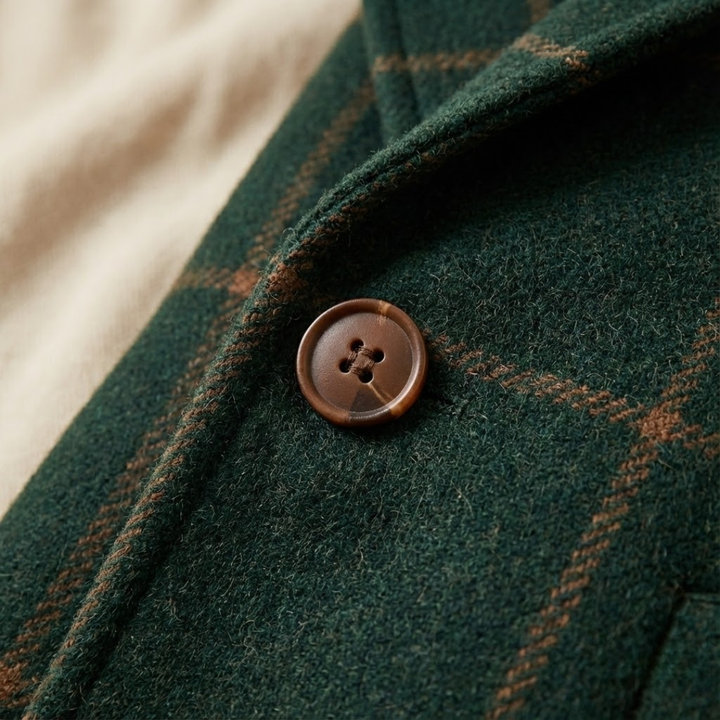 Olivia™ | Classic Plaid Fall Coat