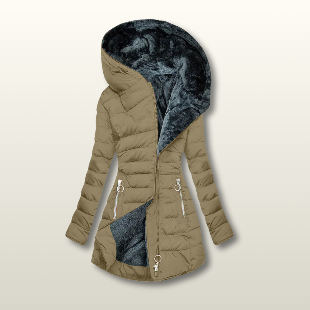 Fiorella™ | Winter coat with warm fur lining