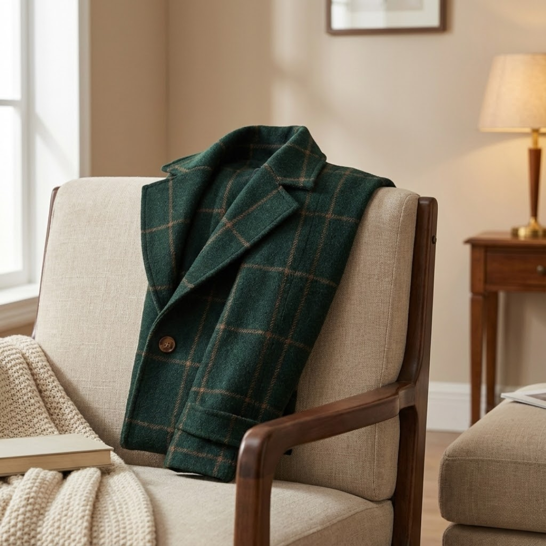 Olivia™ | Classic Plaid Fall Coat