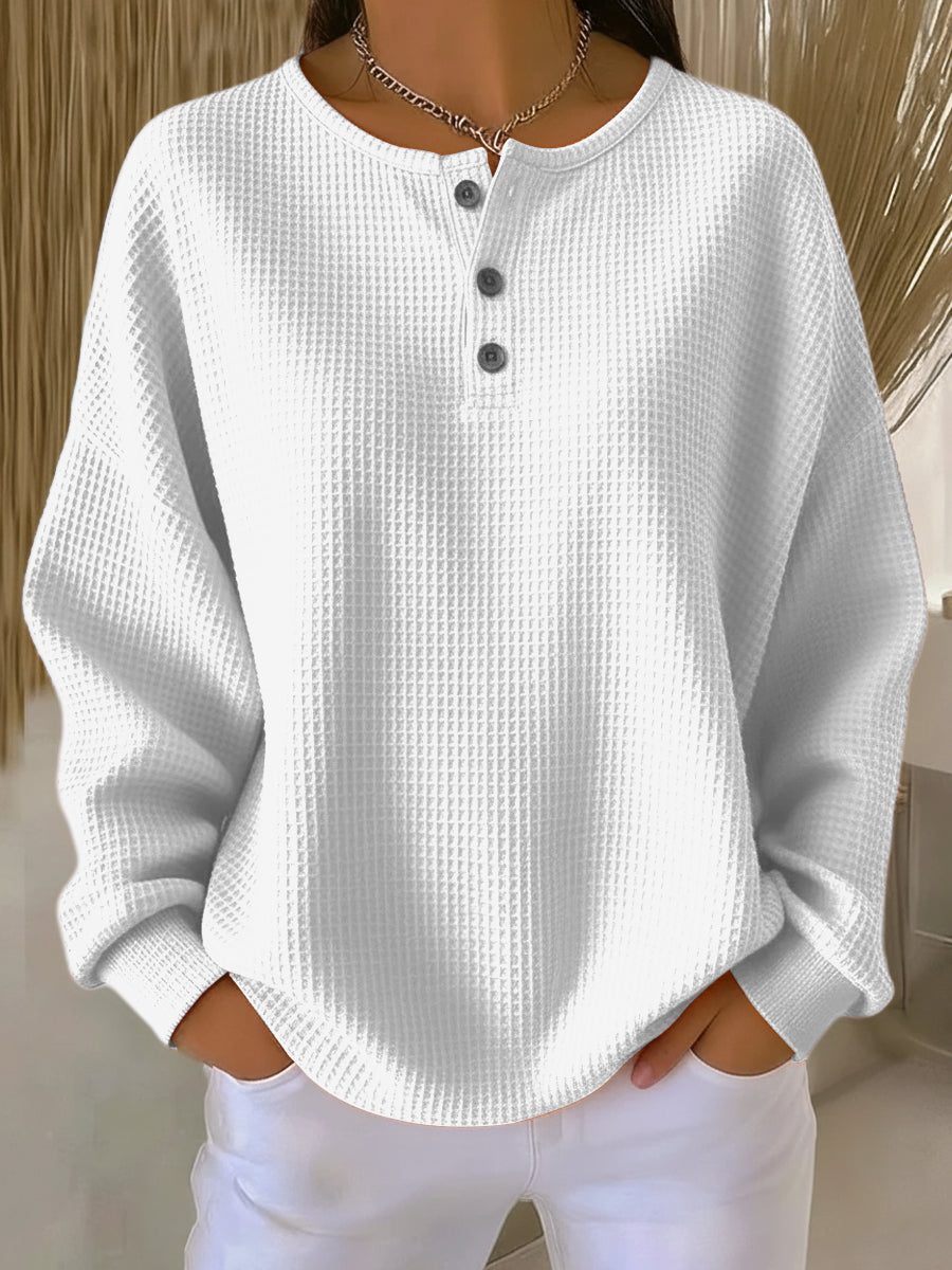 Elyse | Casual Crew Neck Sweatshirt