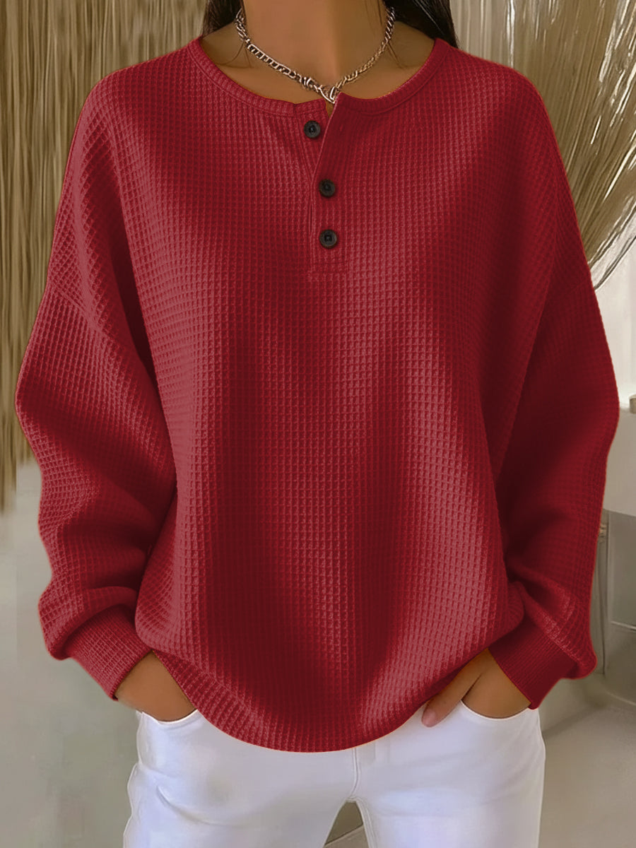 Elyse | Casual Crew Neck Sweatshirt