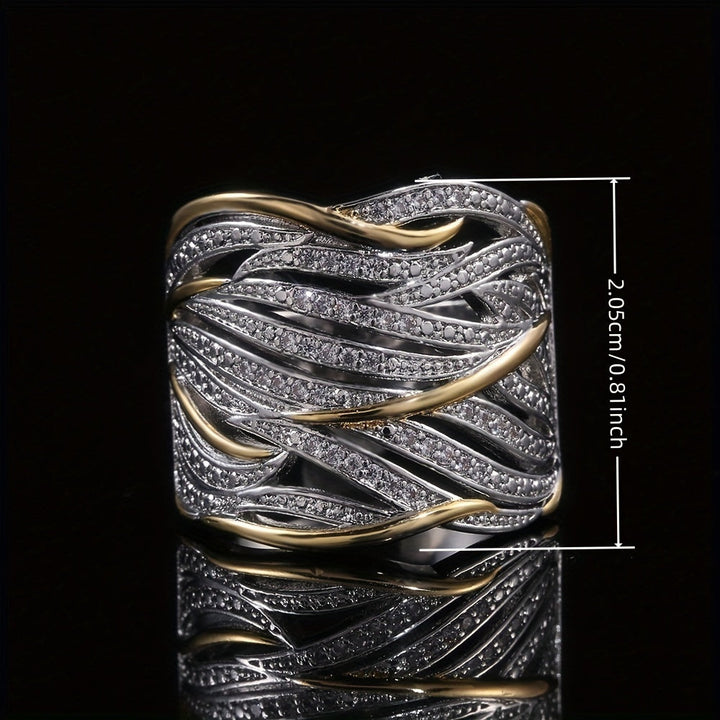 Zoja - Elegant Multi-Layer Twisted Ring