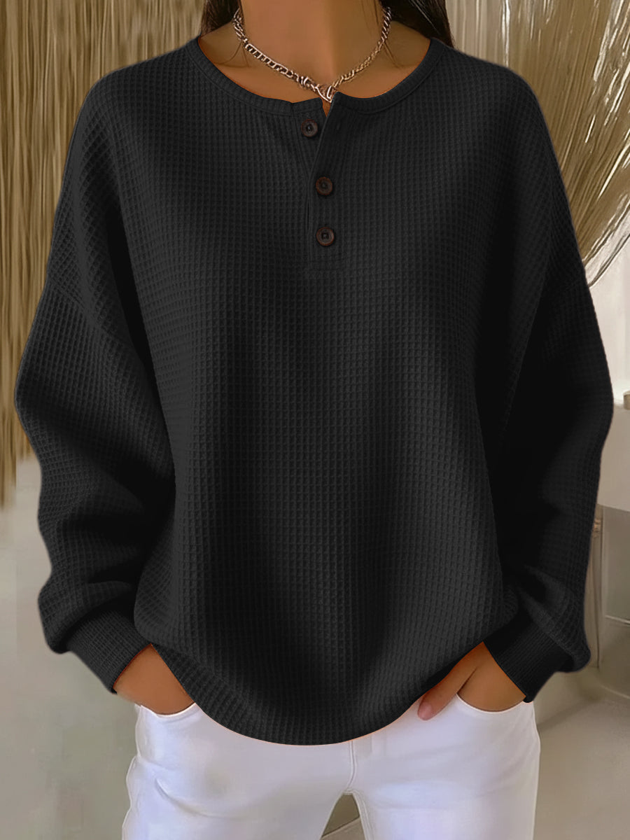Elyse | Casual Crew Neck Sweatshirt