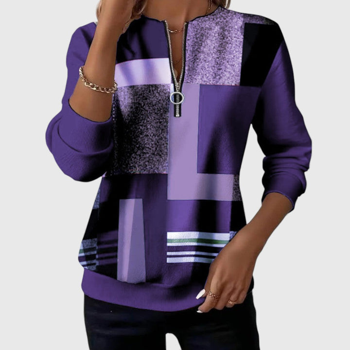 Laila | Relaxed Half-Zip Pullover