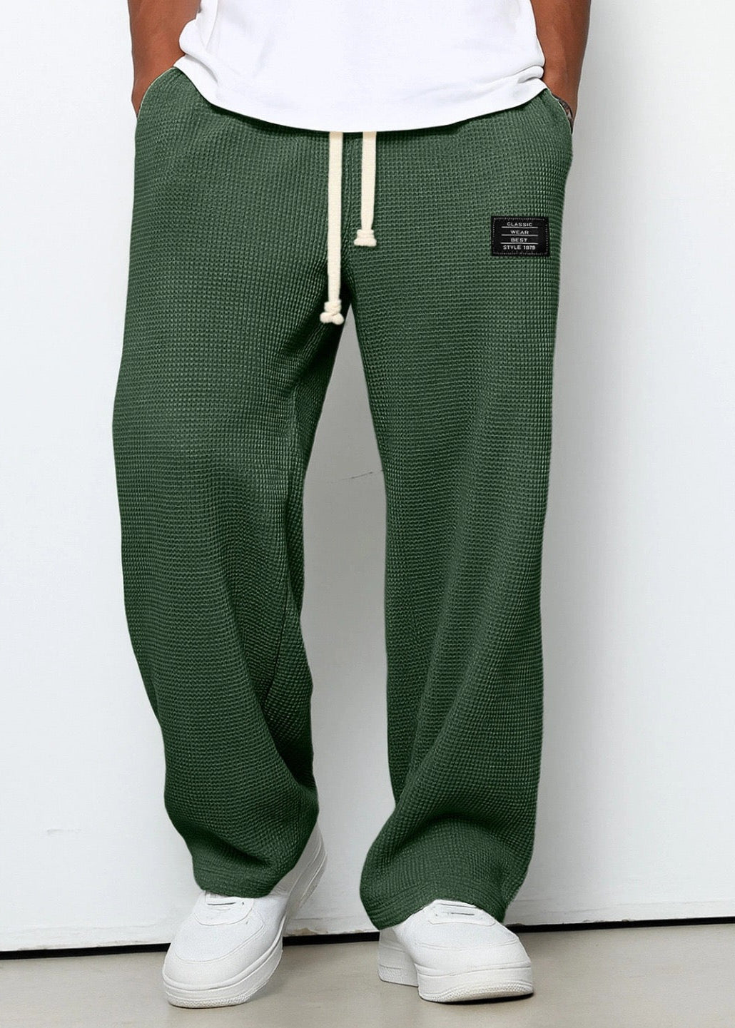 Marcin | Wide Pants with Adjustable Waist