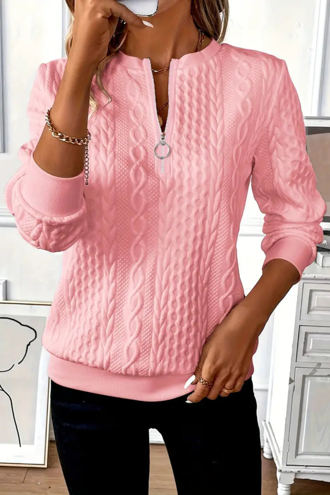 Charlotte™ | Chic Pullover in Refined Knit