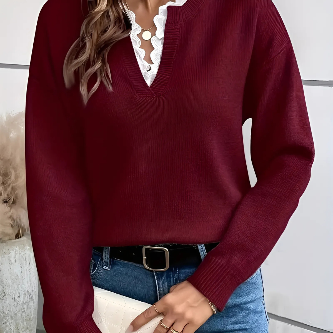 Léonie™ | Refined Elegance Sweater