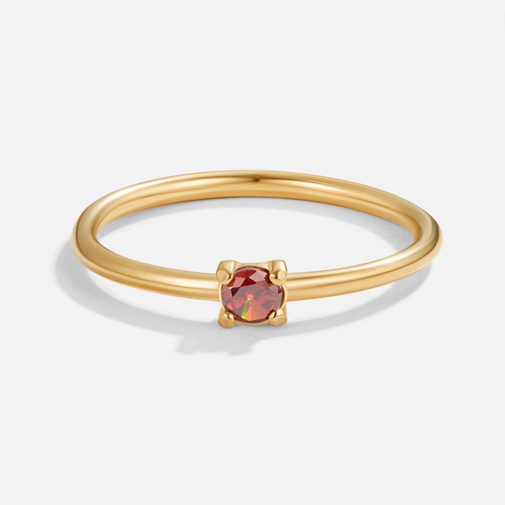 Romy - Engagement Ring with Birthstone