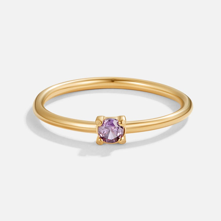 Romy - Engagement Ring with Birthstone