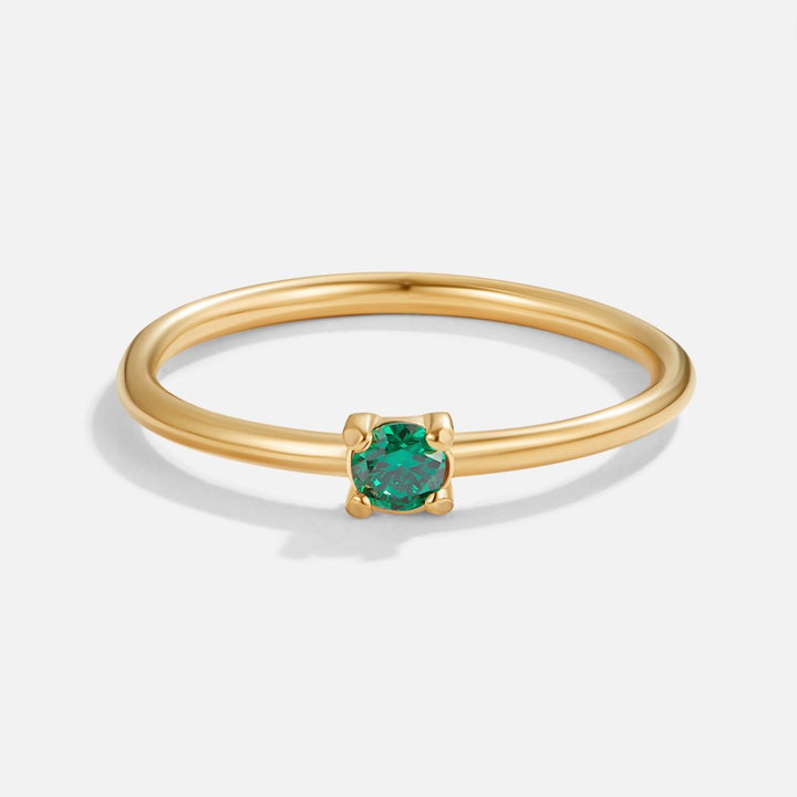 Romy - Engagement Ring with Birthstone