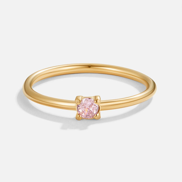 Romy - Engagement Ring with Birthstone