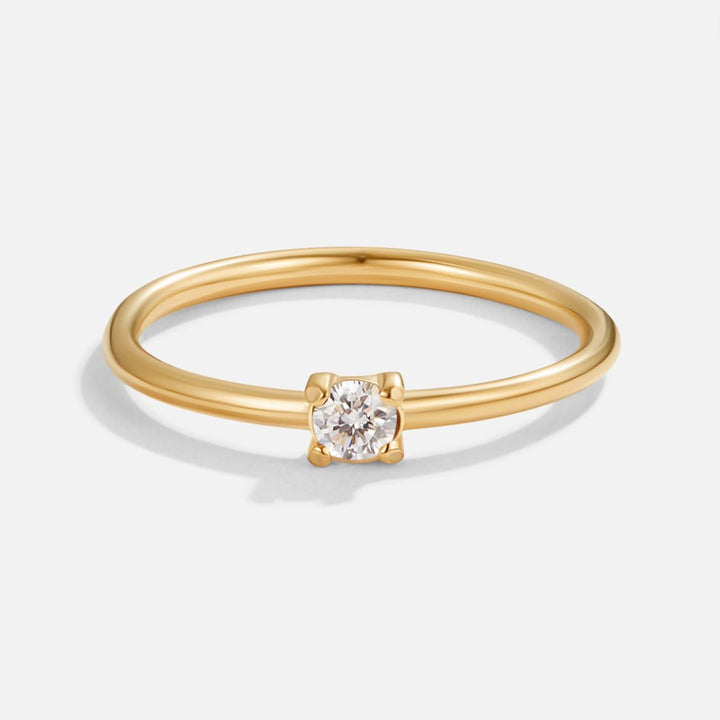 Romy - Engagement Ring with Birthstone