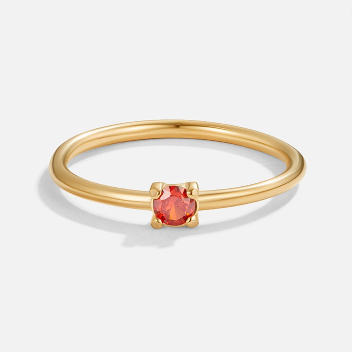 Romy - Engagement Ring with Birthstone