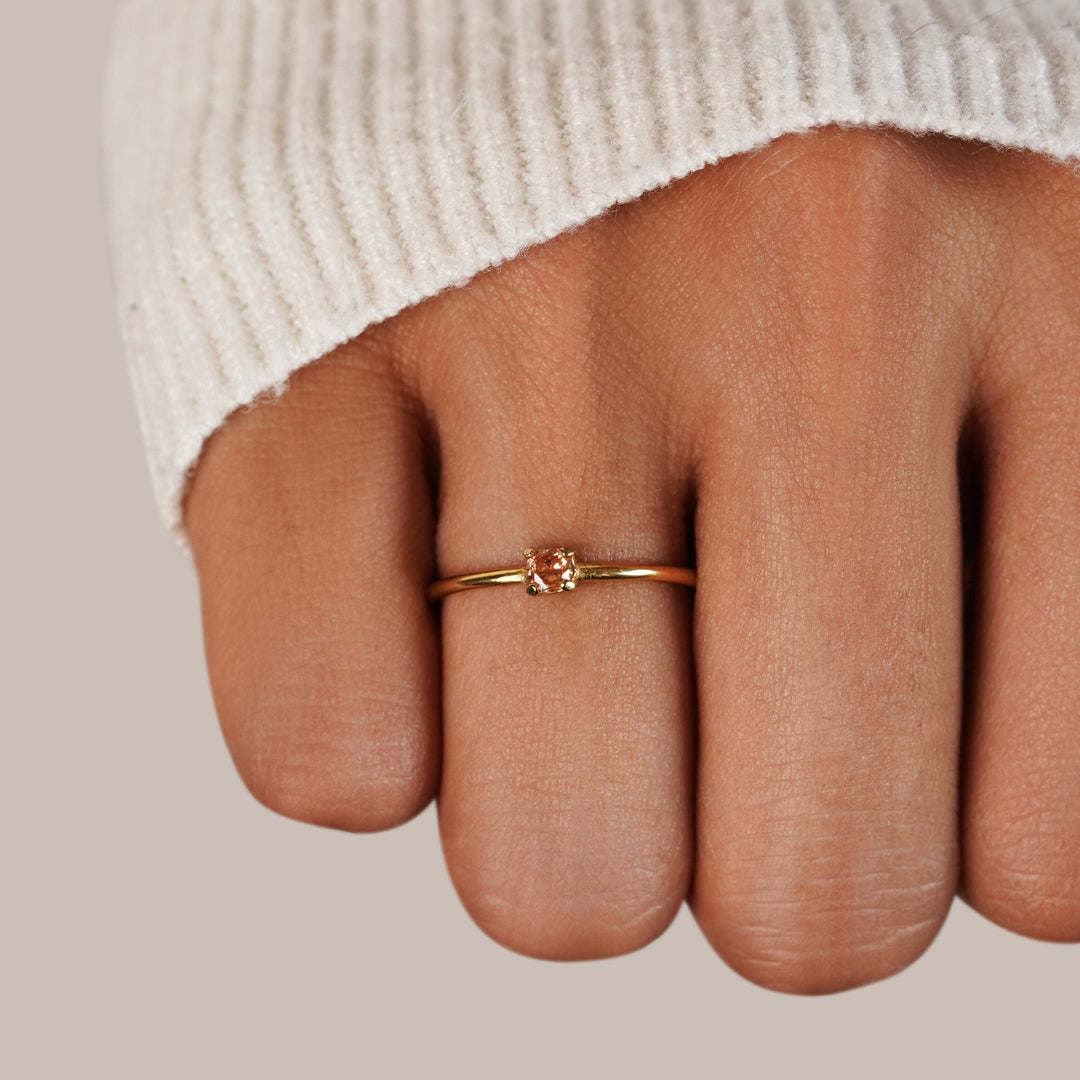 Romy - Engagement Ring with Birthstone
