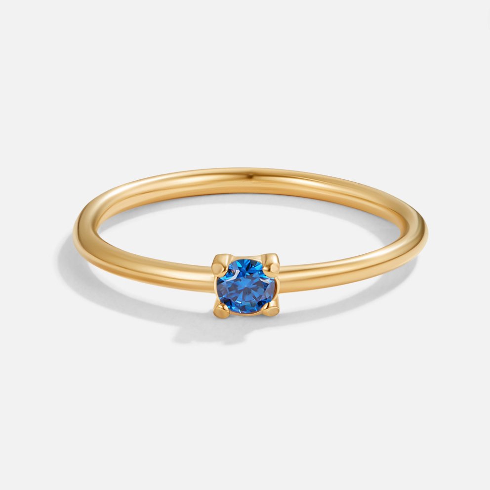 Romy - Engagement Ring with Birthstone