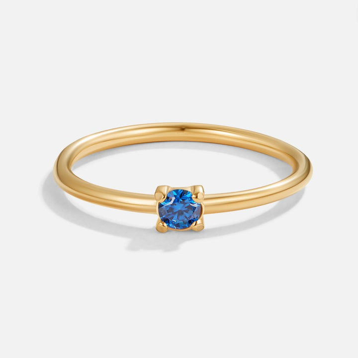 Romy - Engagement Ring with Birthstone