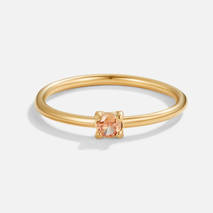 Romy - Engagement Ring with Birthstone