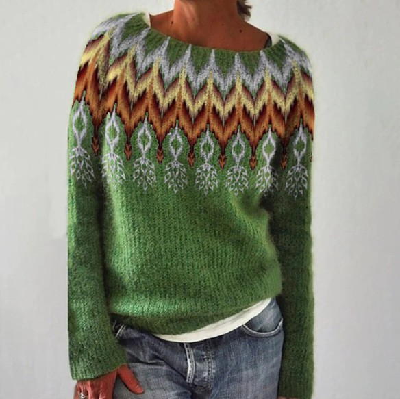 Luzia | Cozy Retro Sweater