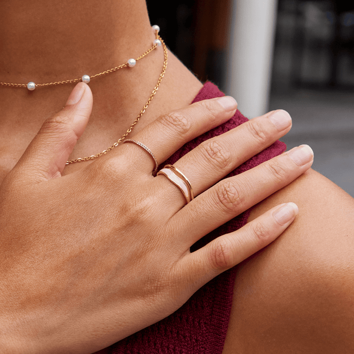 Cécile - Multi-layer Ring
